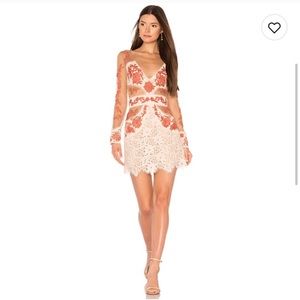 For Love and Lemons lace dress